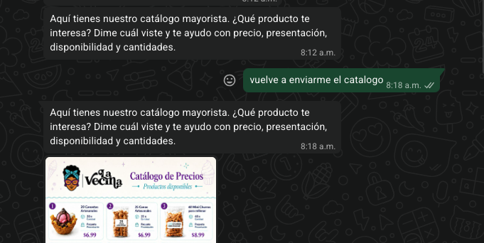 Operaciones conectadas